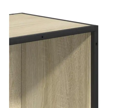 Raamaturiiul Sonoma Tamm 40X35X76 Cm Tehispuit