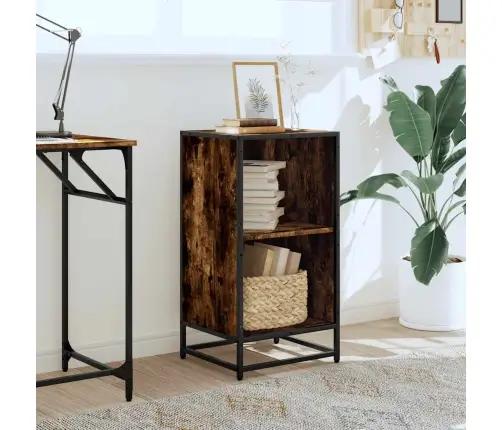 Grāmatu Plaukts, Koka Krāsa, 40X35X76 Cm, Inženierijas Koks Vidaxl