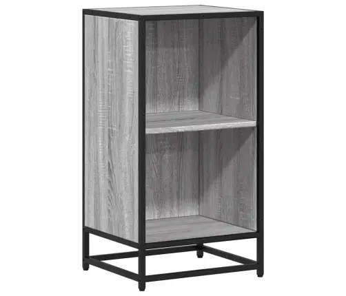 Knygų Spintelė Pilka Sonoma 40X35X76 Cm Engineered Wood