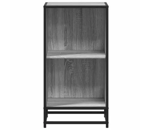 Knygų Spintelė Pilka Sonoma 40X35X76 Cm Engineered Wood