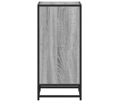 Knygų Spintelė Pilka Sonoma 40X35X76 Cm Engineered Wood