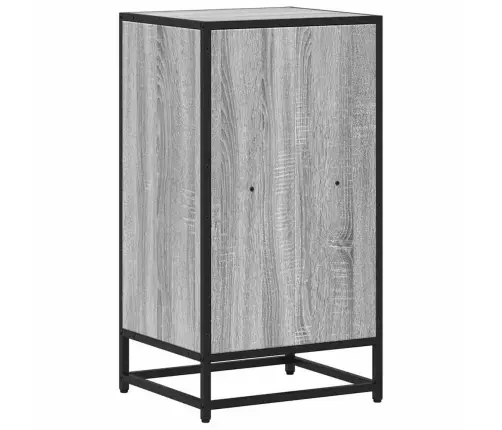 Knygų Spintelė Pilka Sonoma 40X35X76 Cm Engineered Wood