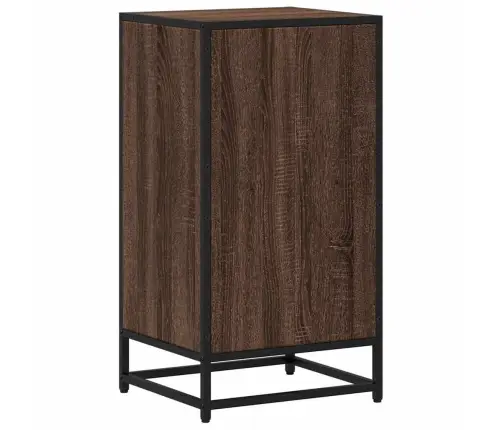 Grāmatu Plaukts, Brūna Ozola, 40X35X76 Cm, Inženierijas Koks Vidaxl