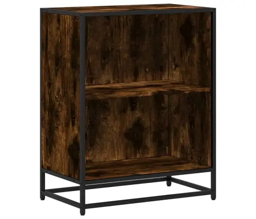 Grāmatu Plaukts, Koka Krāsa, 60X35X76 Cm, Inženierijas Koks Vidaxl