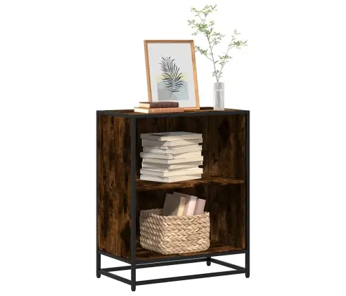 Grāmatu Plaukts, Koka Krāsa, 60X35X76 Cm, Inženierijas Koks Vidaxl