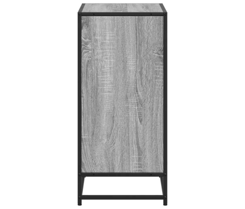 Knygų Spintelė Pilka Sonoma 60X35X76 Cm Engineered Wood