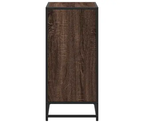 Grāmatu Plaukts, Brūna Ozola, 60X35X76 Cm, Inženierijas Koks Vidaxl