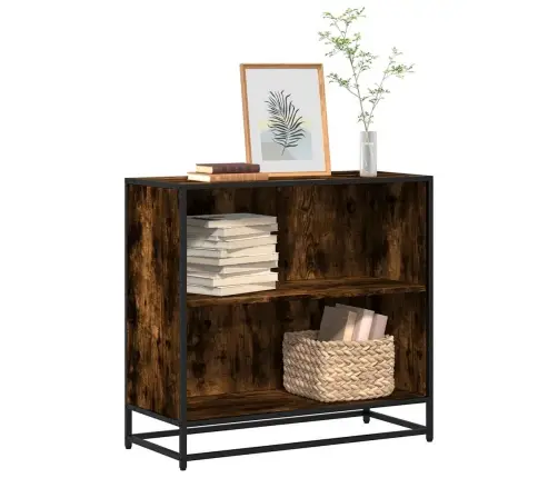 Grāmatu Plaukts, Koka Krāsa, 80,5X35X76 Cm, Inženierijas Koks Vidaxl