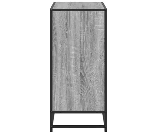 Grāmatu Skapis, Pelēks, 80,5X35X76 Cm, Inženierijas Koks Vidaxl