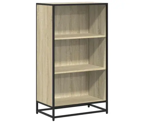 Grāmatu Plaukts, Ozola Krāsa, 60X35X107,5 Cm, Inženierijas Koks Vidaxl