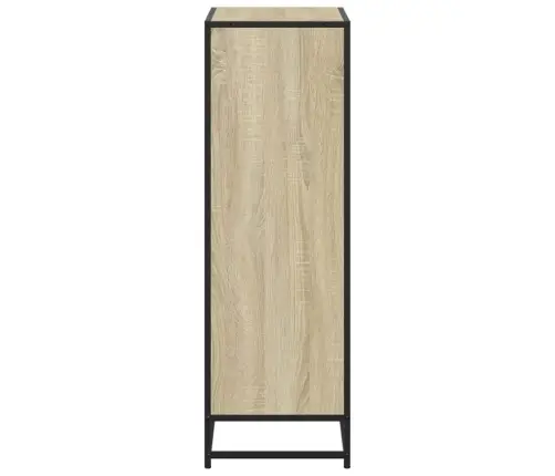 Grāmatu Plaukts, Ozola Krāsa, 60X35X107,5 Cm, Inženierijas Koks Vidaxl