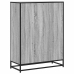 Knygų Spintelė Pilka Sonoma 80,5X35X107,5Cm Inžinierinė Mediena