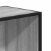 Knygų Spintelė Pilka Sonoma 80,5X35X107,5Cm Inžinierinė Mediena