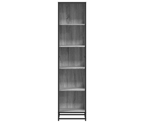 Raamatukapp, Hall Sonoma Tamm, 40X35X170,5 cm Tehispuit