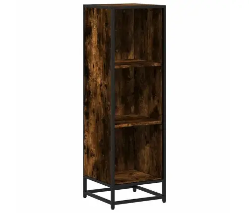 Raamaturiiul, Suitsutatud Tamm, 33,5X33X107,5 cm Tehispuit