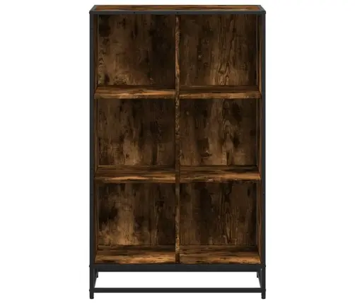 Raamatukapp, Suitsutatud Tamm, 65,5X33X107,5 cm Tehispuit