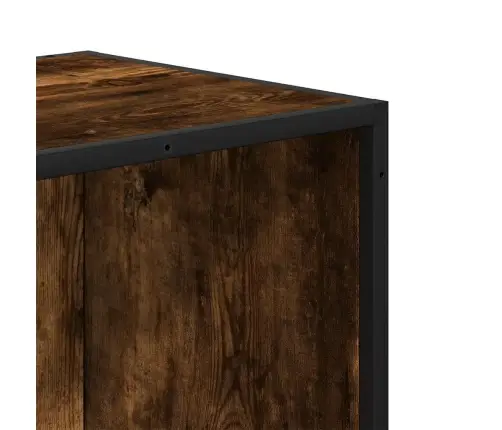 Raamatukapp, Suitsutatud Tamm, 65,5X33X107,5 cm Tehispuit