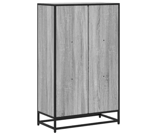 Raamatukapp, Hall Sonoma Tamm, 65,5X33X107,5 cm Tehispuit