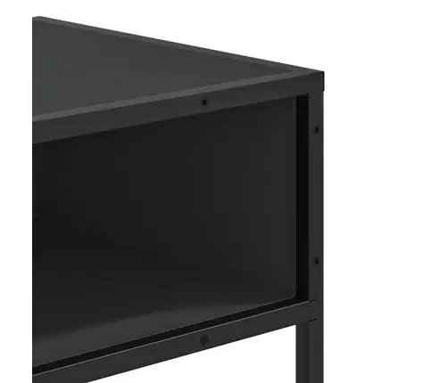 Konsolinis Stalas Juodas 90X35X80 Cm Inžinierinis Medis