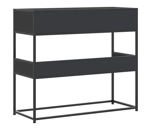 Konsoles Galdiņš, Melns, 90X35X80 Cm, Inženierijas Koks Vidaxl