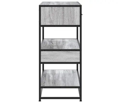 Konsolinis Staliukas, Pilka Sonoma, 90X35X80cm Mediena