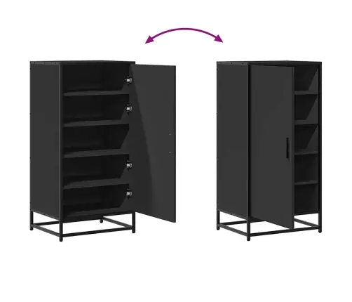 Kingariiul Must 48X38X97,5 Cm Engineered Wood