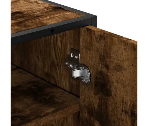 Apavu Plaukts, Ozolkoka Krāsa, 48X38X97,5 Cm, Inženierijas Koks Vidaxl