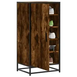 Apavu Plaukts, Ozolkoka Krāsa, 48X38X97,5 Cm, Inženierijas Koks Vidaxl