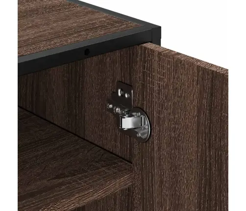 Kingariiul Pruun Tamm 48X38X97,5 Cm Engineered Wood