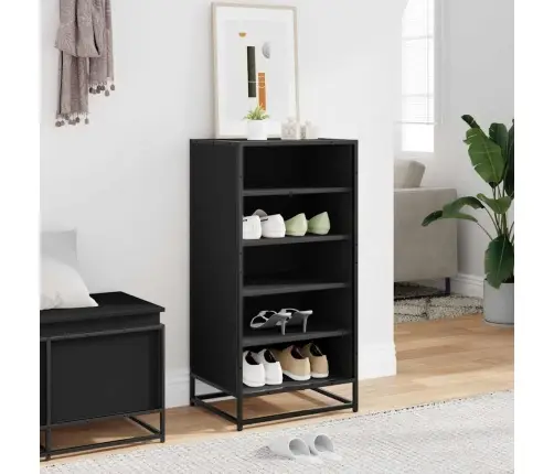 Kingariiul Must 48X38X97,5 Cm Engineered Wood