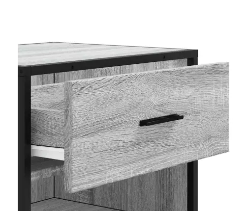 Apavu Plaukts Pelēks Sonoma 48X38X97,5 Cm Inženierijas Koks Vidaxl