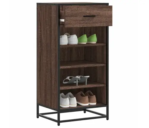 Kingariiul Pruun Tamm 48X38X97,5 Cm Engineered Wood