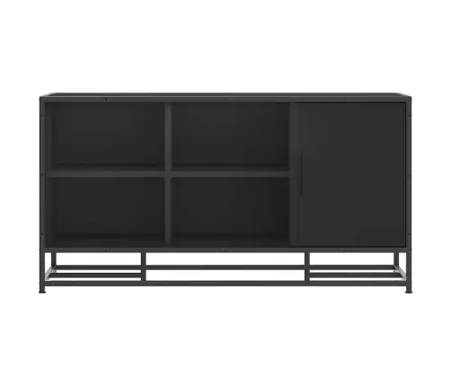 Apavu Sols Melns 100X40X53,5 Cm Engineered Wood And Metal Vidaxl