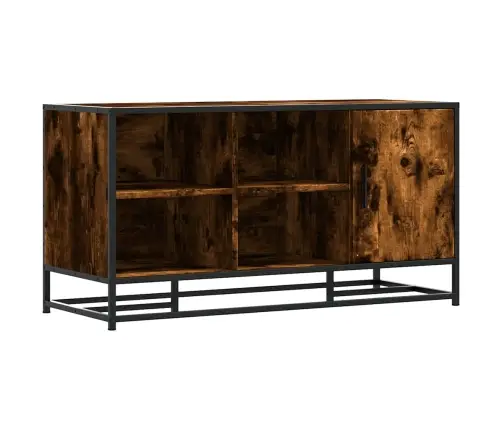 Apavu Skapītis, Ozola, 100X40X53,5 Cm, Inženierijas Koks&Metāls Vidaxl