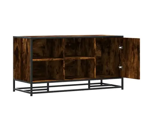 Apavu Skapītis, Ozola, 100X40X53,5 Cm, Inženierijas Koks&Metāls Vidaxl