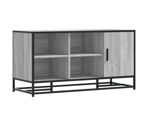 Apavu Skapītis, Pelēks, 100X40X53,5Cm, Inženierijas Koks&Metāls Vidaxl