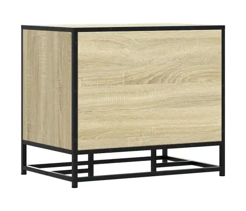 Apavu Sols Sonoma Ozols 60X40X53,5 Cm Inženierijas Koks Metāls Vidaxl