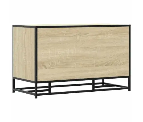 Apavu Sols Sonoma Ozols 84X40X53,5 Cm Inženierijas Koks Metāls Vidaxl