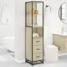 Vannitoakapp Sonoma Tamm 35X37,5X166 Cm Insenerpuit