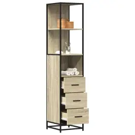 Vannitoakapp Sonoma Tamm 35X37,5X166 Cm Insenerpuit