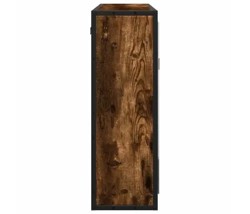 Veidrodinė Vonios Spintelė, Dūminio, 65X20X60 cm Mediena