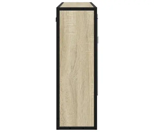 Vannas Istabas Spoguļskapis Sonoma Ozols 65X20X60 Cm Vidaxl