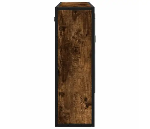 Vannasistabas Spoguļskapītis, Ozolkoka Krāsa, 65X20X60 Cm Vidaxl