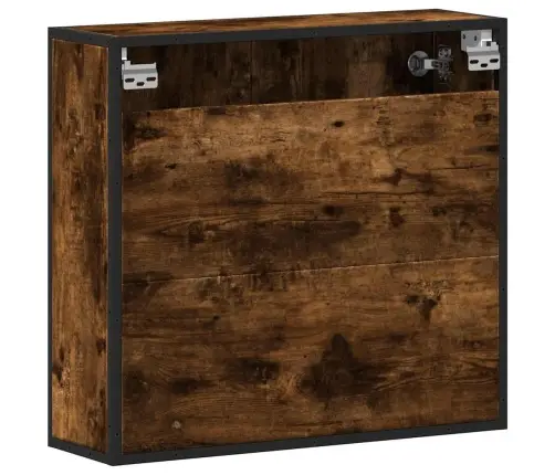 Vannasistabas Spoguļskapītis, Ozolkoka Krāsa, 65X20X60 Cm Vidaxl