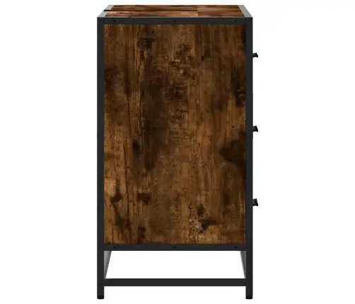 Izlietnes Skapītis, 80X33X60 Cm, Inženierijas Koks, Ozolkoka Vidaxl