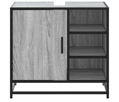 Vonios Kambario Spintelė, Pilka, 65X33X60 cm Mediena