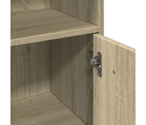 Vannitoakapp Sonoma Tamm 30 X 30 X 95 Cm Tehispuit