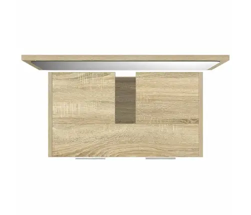 2-Daļīgs Vannasistabas Mēbeļu Komplekts, Inženierijas Koks Vidaxl