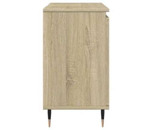 Vannasistabas Skapītis, Ozola, 58X33X60 Cm, Inženierijas Koks Vidaxl