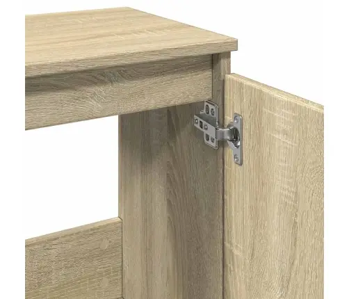 Vannasistabas Skapītis, Ozola, 58X33X60 Cm, Inženierijas Koks Vidaxl